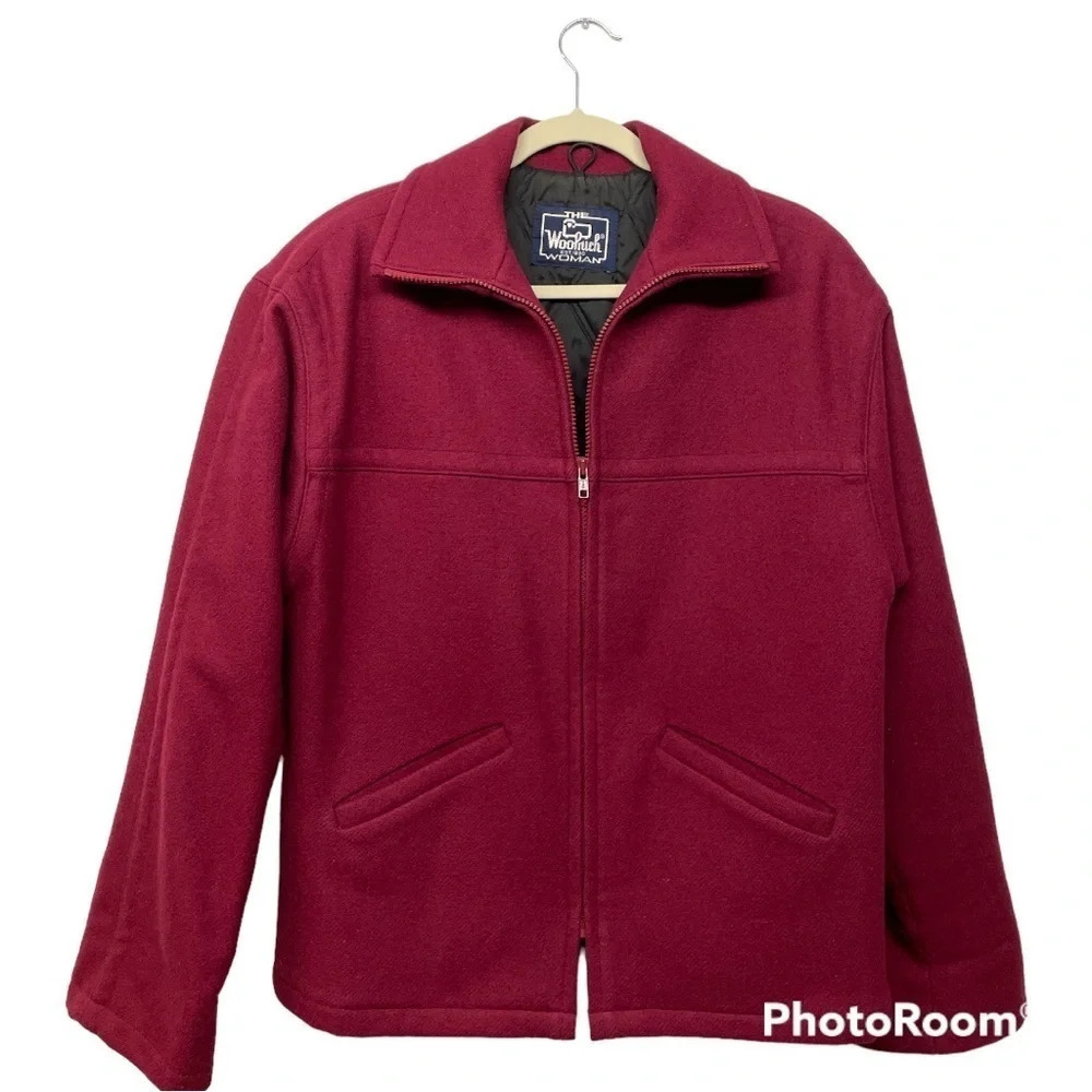 Vintage Woolrich Woman’s zip up jacket coat M/L